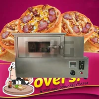 12pcs/batch Stainless Steel Cone Pizza Rotary Oven Kono Cone Pizza Baking Machine Mini 1