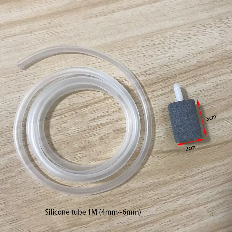 1Set  Air Bubble Stone Tube Set Aquarium Fish Tank Aerator Pump Hydroponics Oxygen Diffuser Oxygen Mineral Bubbles Accessories 3