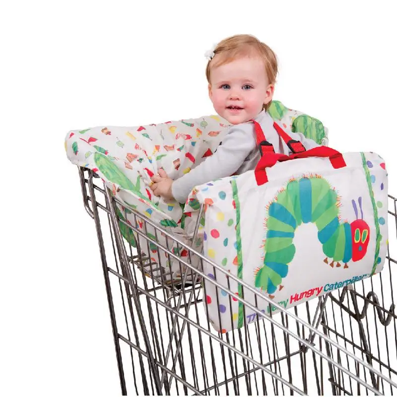 Baby Seat Cover Thickness Kids Children's Cushion Trolley Cotton Pad Shopping Cart Chair Cushion Portable Folding Bag Safe Pad