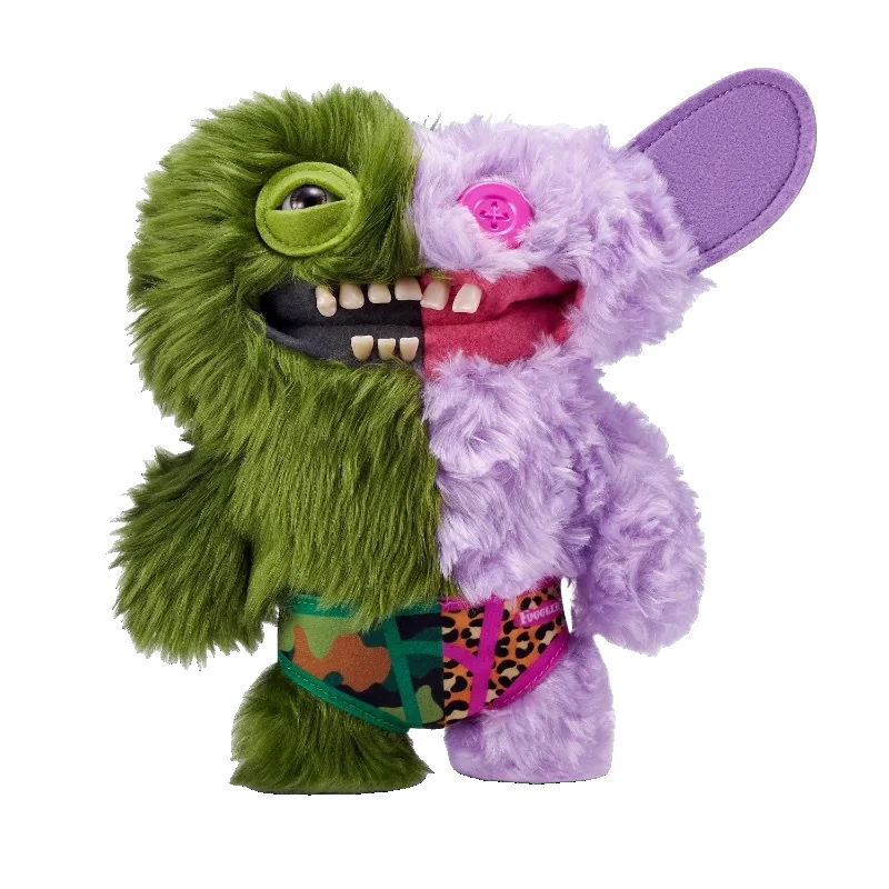 Fuggler Misfit Monsters Soft Plush Doll Teeth Monster Two Tone