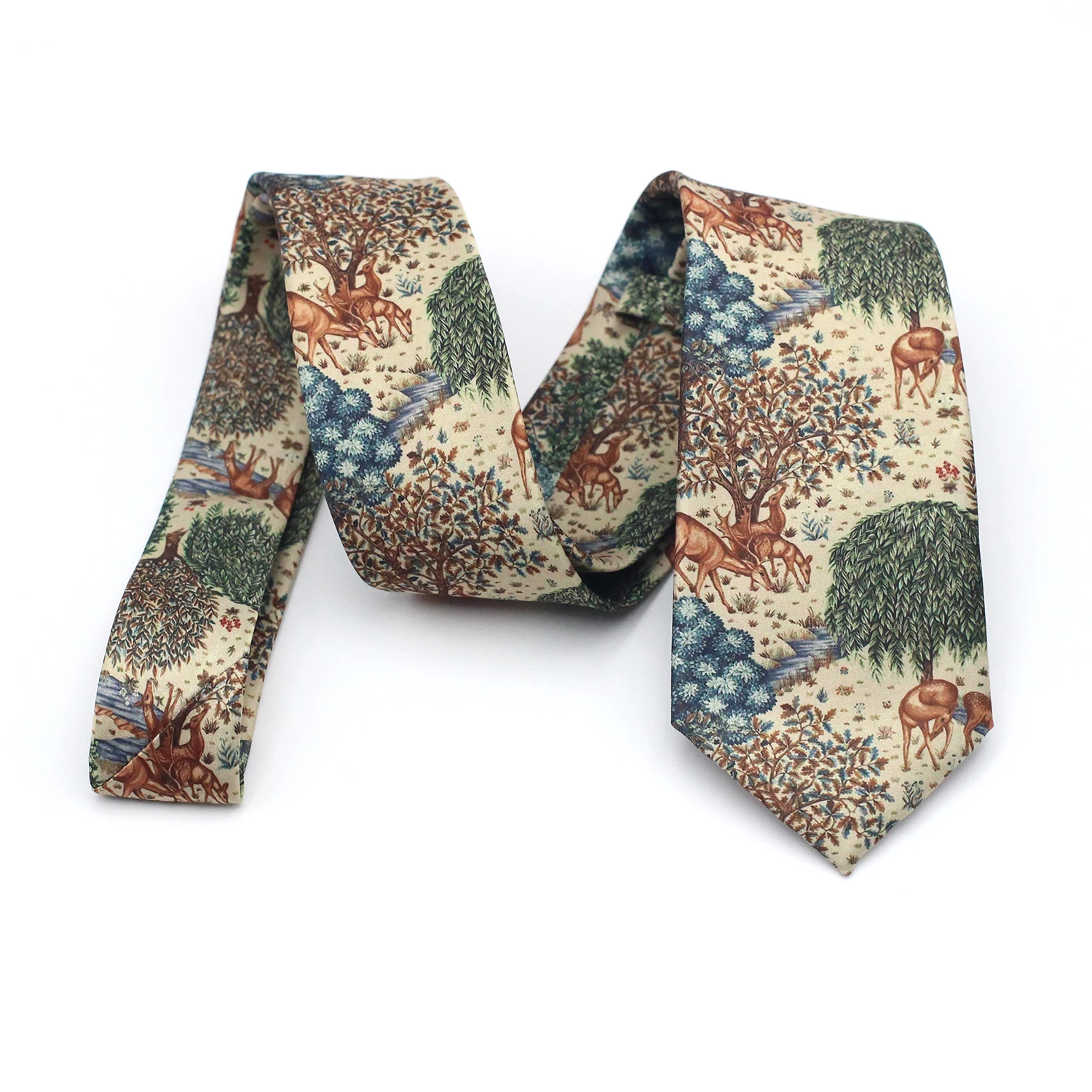 

LYL 8CM Exquisite Printed Men Tie Cartoon Animals Necktie Distinguished Stylish Accessory Modern Gentleman Free Shipping