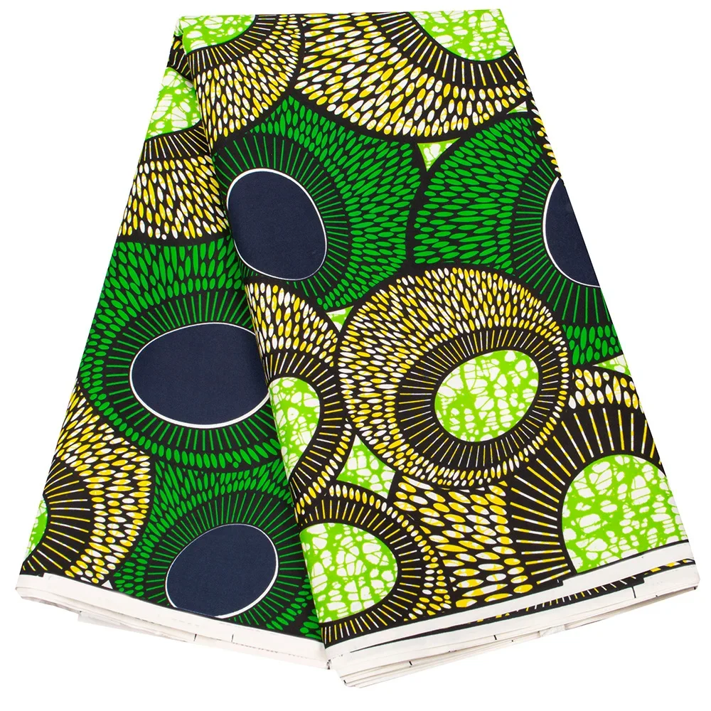 Double-Sided Printed African Ethnic Wax Dyed Fabric for Traditional Clothing Accessories And Children's Fashion Wear