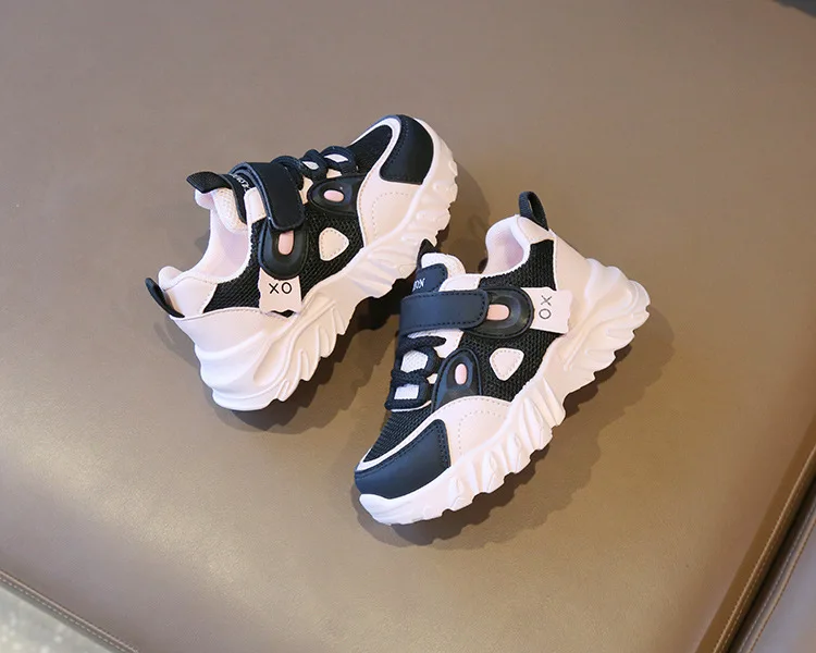2023 neue Frühling Herbst Jungen Weiße Schuhe Mädchen Atmungsaktives Mesh Casual Weiche Sohle Turnschuhe Kinder Laufschuhe Kinder Sport Schuhe – Detail 8