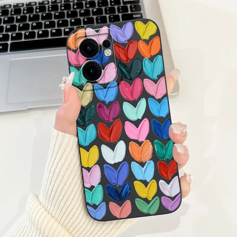 Fashion Bowknot Sunset Soft Silicone Phone Case Cover