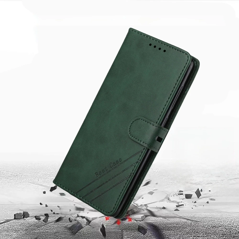 Luxury Flip Leather Wallet Phone Case - Enhanced Back Cover