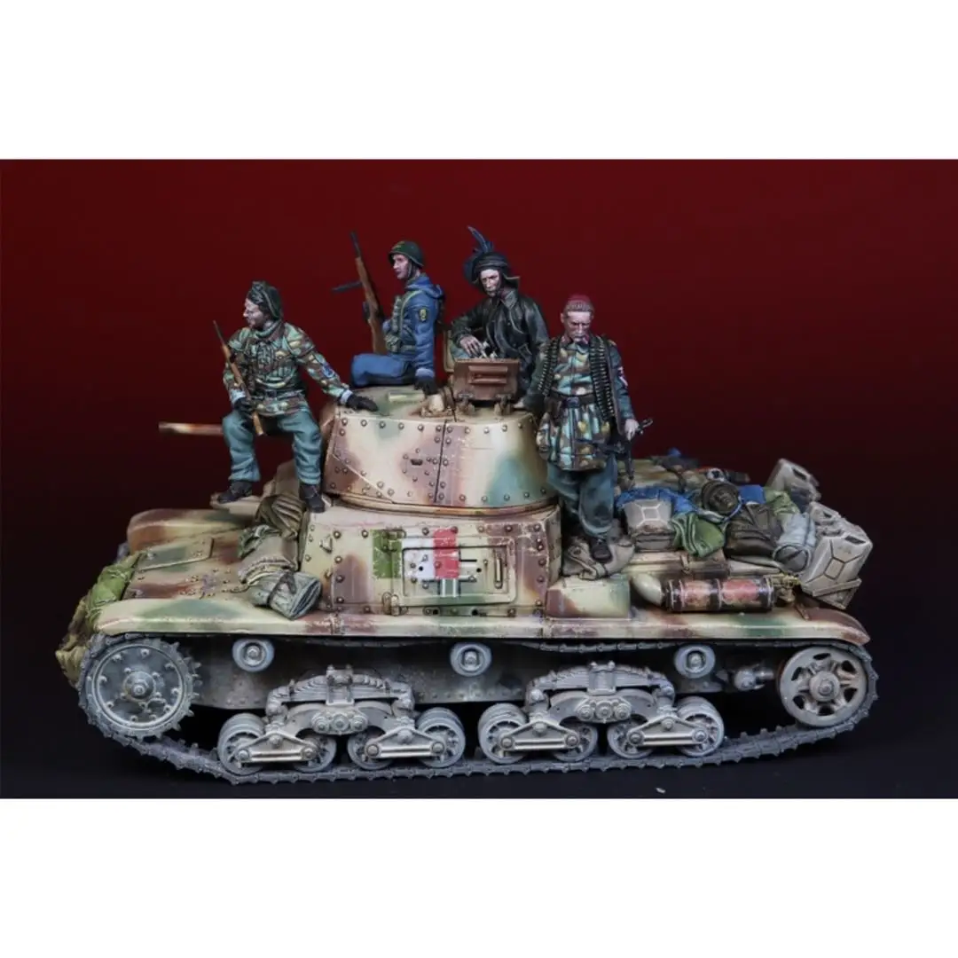 

1/35 Resin Model Figure GK， Unassembled and unpainted kit