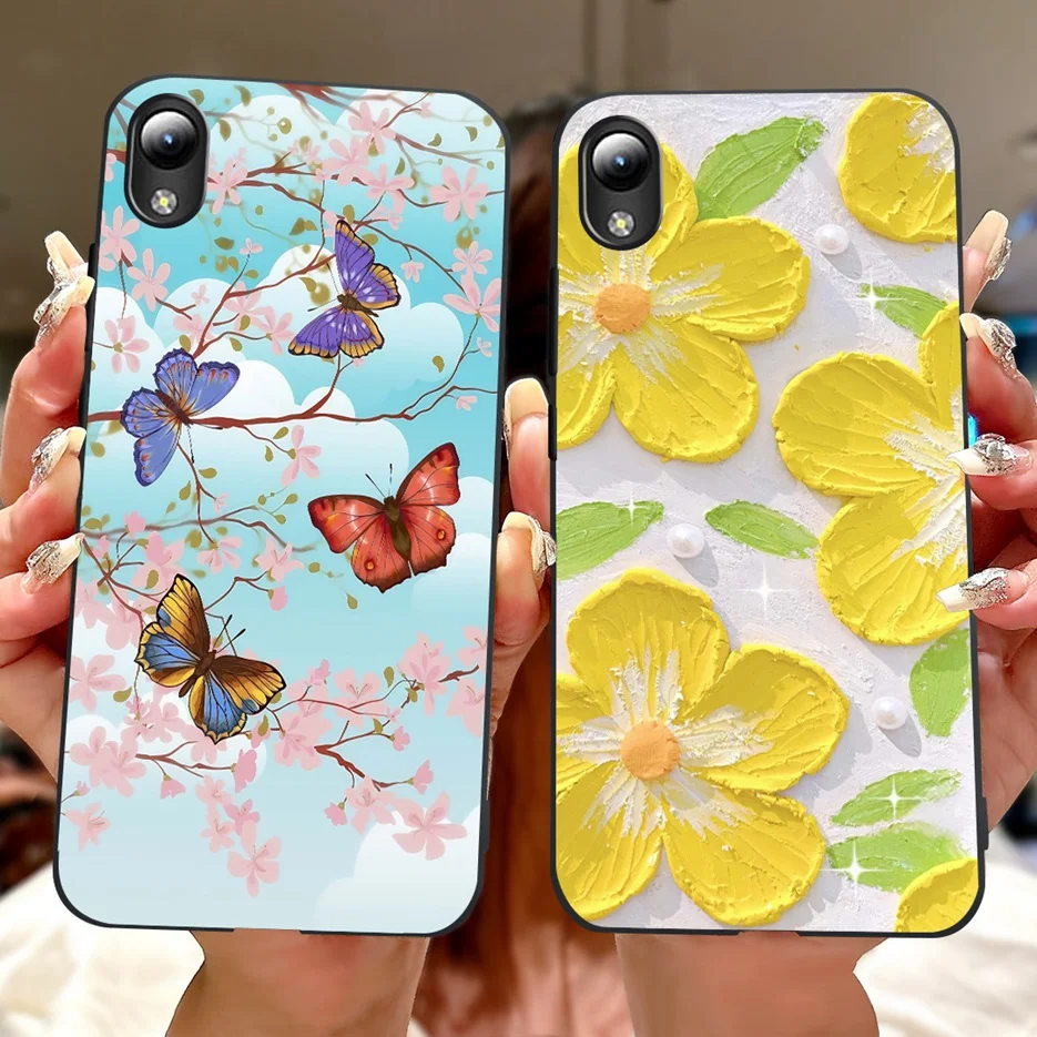 Stylish Painted Soft Silicone Phone Case Cover