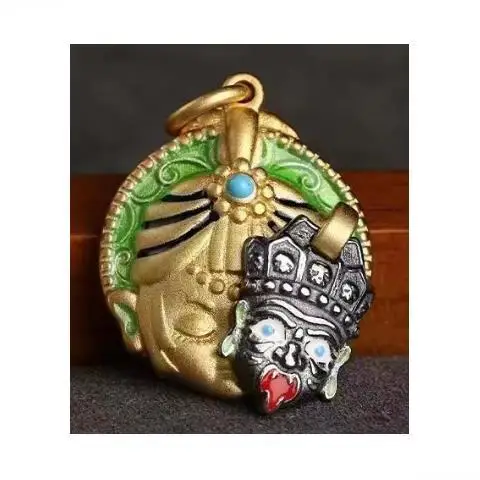 

Hanging Country Style Roasted Colorful Zhajiram Pendant Ancient Style