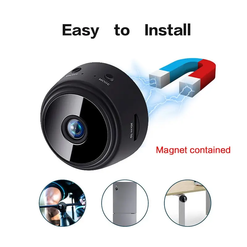 A9 Mini Surveillance Cameras With Wifi Hd Mini Camera Sensor Night Vision Camcorder Web Video Surveillance Smart Life Home 3