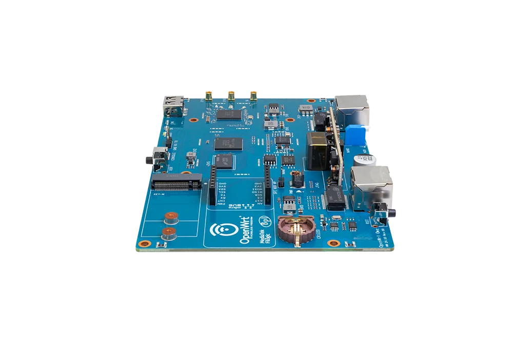 Banana Pi OpenWrt One Open Source Smart Router MediaTek MT7981B Dual-Band WiFi6