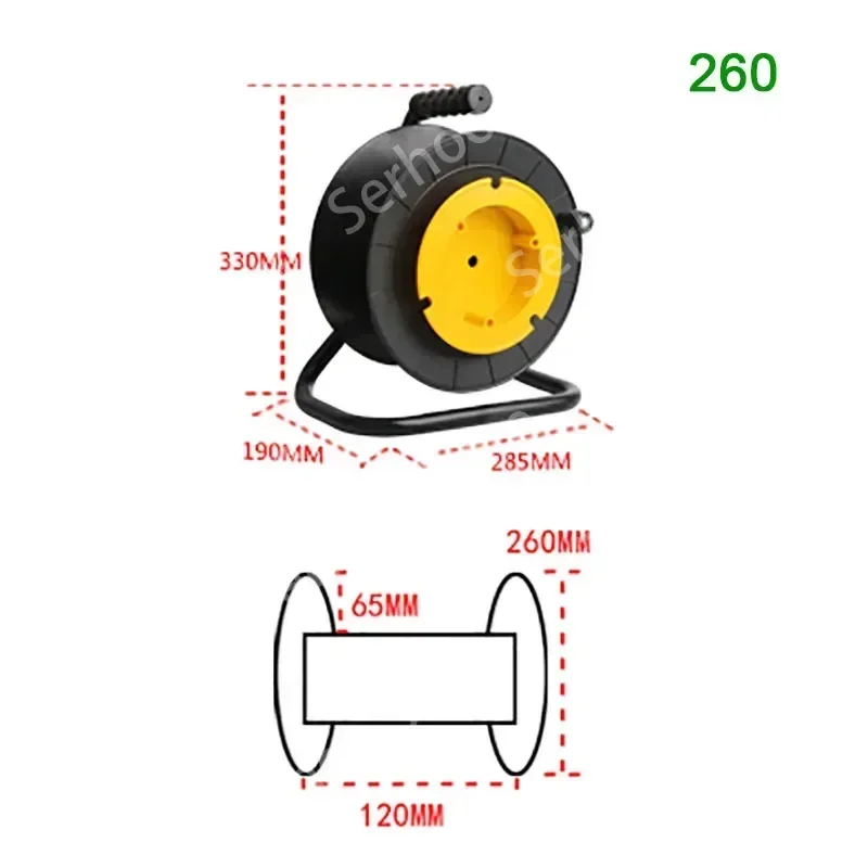 Mobile Cable Reel Optical Fiber Empty Disk Fiber Optic Cable Tray Various Types of Wire and Reels