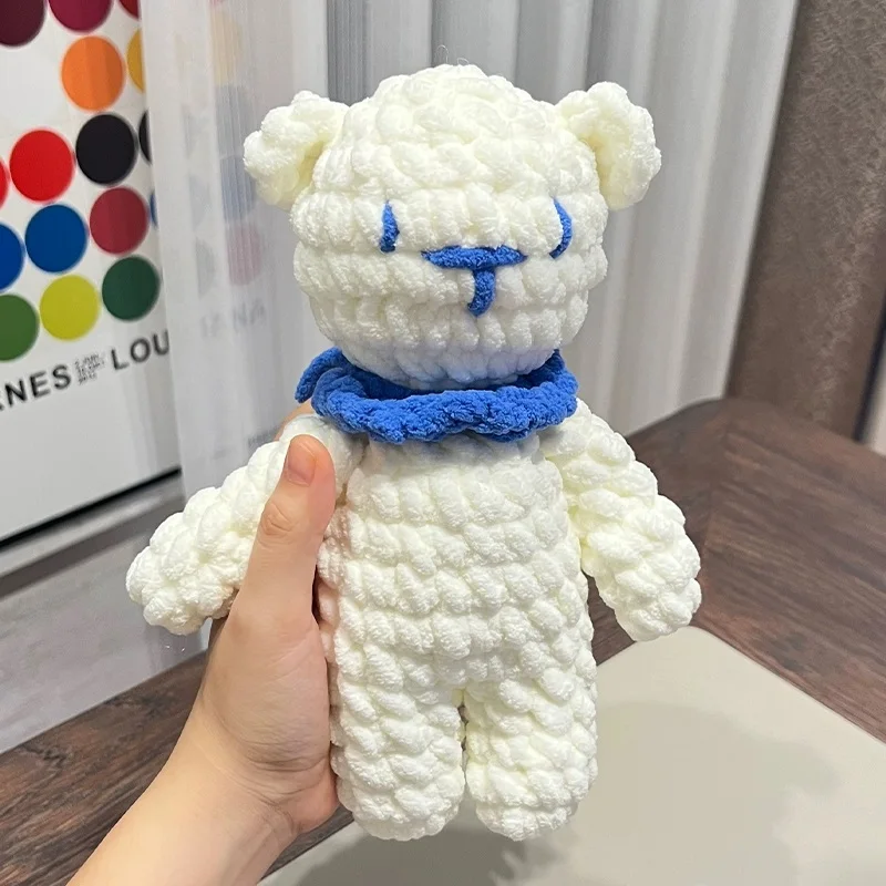 Bear Amigurumi Crochet Kit Crochet animal Kit DIY Gift for Beginner Adults