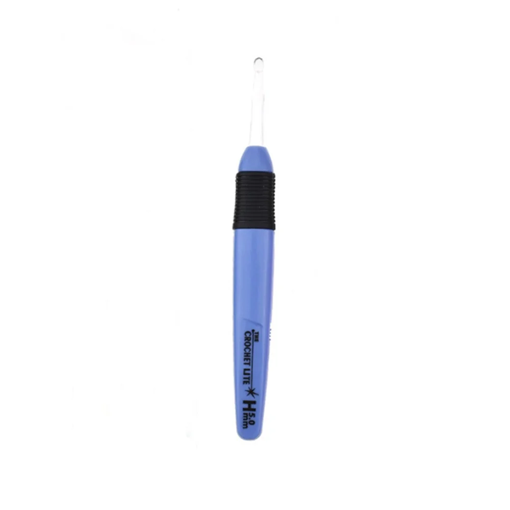 Luminous LED Crochet Knitting Needle - Ergonomic DIY Craft Tool