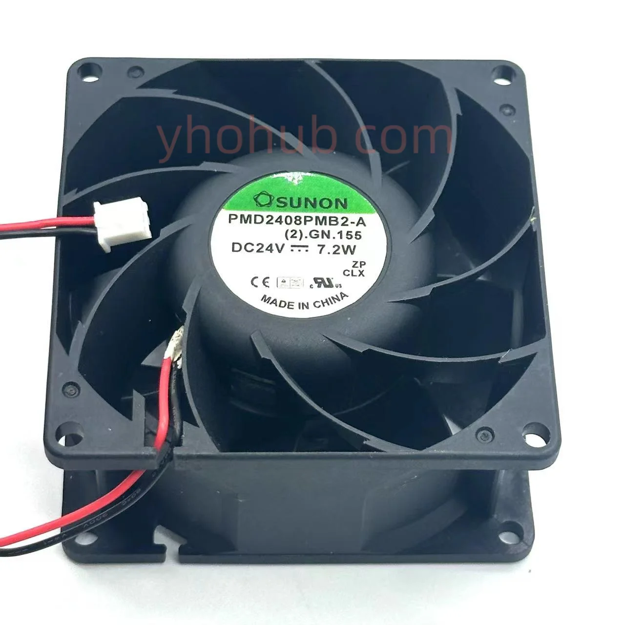 Sunon Pmd2408pmb2-a 2. gn I55 dc 24v 7.2w 80x80x38 mm Ventilador de Refrigeração do Servidor