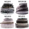WS2811 WS2812B WS2813 WS2815 5050RGB LED Strip Lights Individually Addressable 30/60/144Pixels/Leds/m Black /White PCB DC5V/12V 1