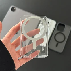Clear Acrylic Magnetic Photo Card Holder Sleeve | Versatile Phone Accessory (Only Card Bag)