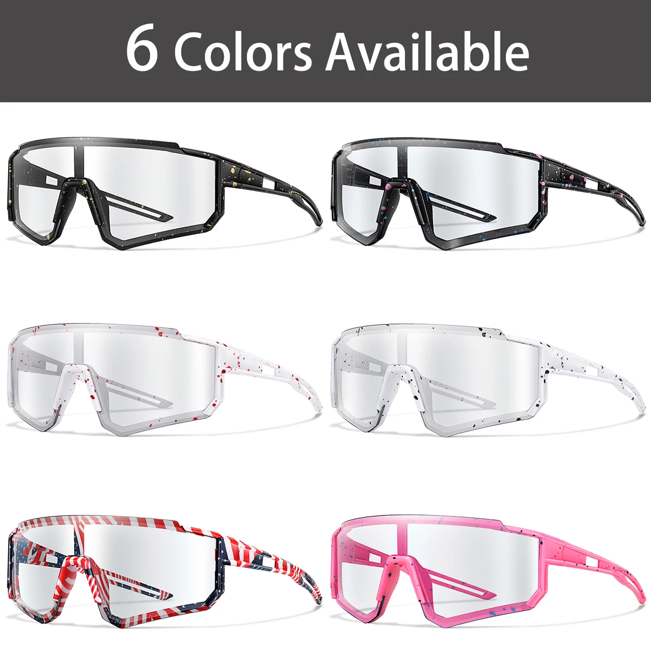 Photochromic Sunglasses Men Women Outdoor Sports Mtb Cycling