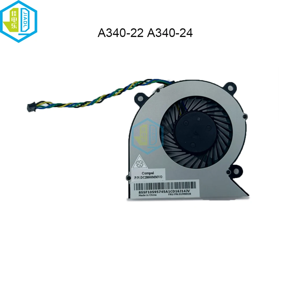 Ventiladores de Refrigeração da Cpu Refrigerador para Lenovo A340 A34024igm 24iwl A340-22igm A340-22iwl Tudo-em-um Baza0710r5m P102 Dc28000 Mmv0 01mn928