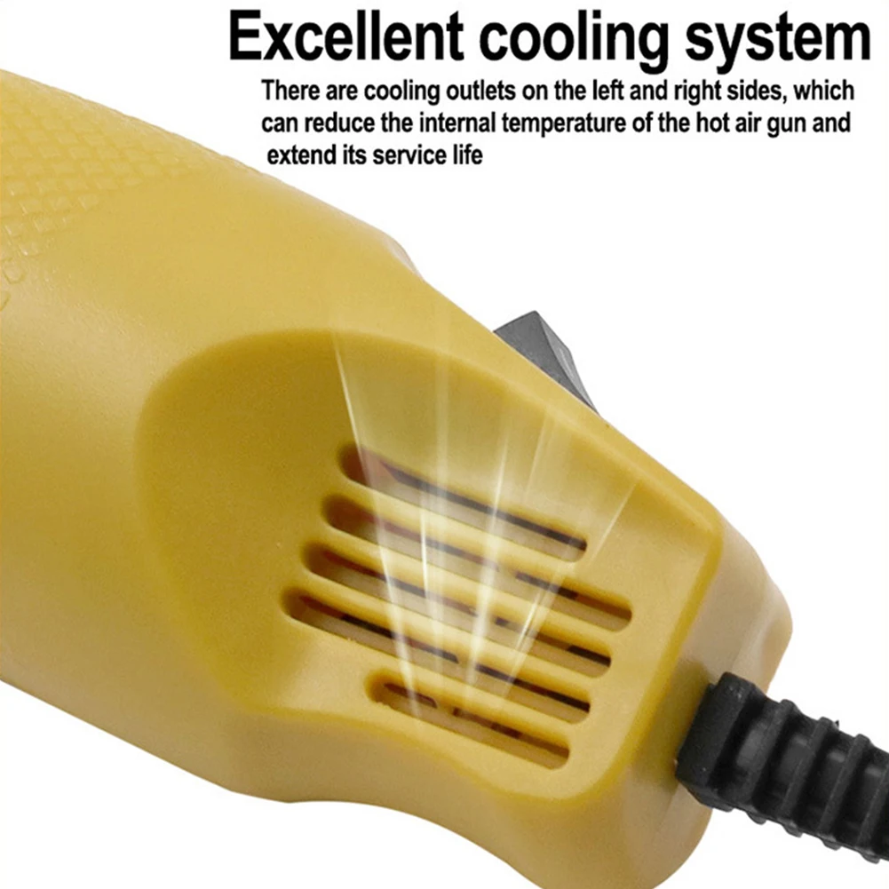 300W Heat Gun Electric Power Mini Hot Air Gun Blower with Shrink Tubing Heat Shrink 220V AU Plug For DIY Craft Rubber Stamp