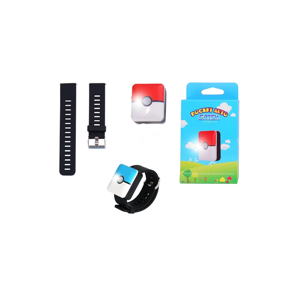 

Новый браслет с автоматическим захватом для PokemomGo Plus Bluetooth-совместимый перезаряжаемый браслет для Android IOS