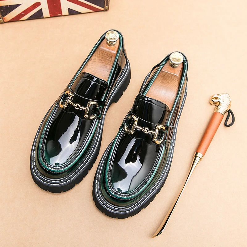 

Casual Loafers Men Leather Shoes Fashion Wedding Party Shoes Luxury Men Designer Business Flats Shoes Large Size 2023 New Tassel