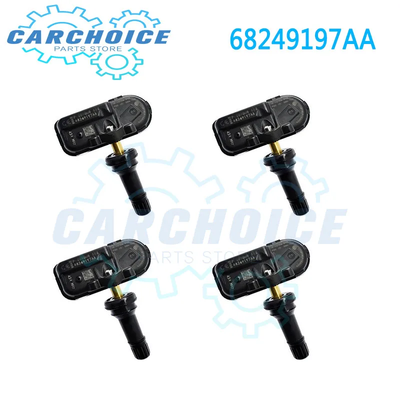 4PCS TIRE PRESSURE SENSOR TPMS Fits 14-20 RAM 1500 2500 2014-18 RAM 2500 3500
