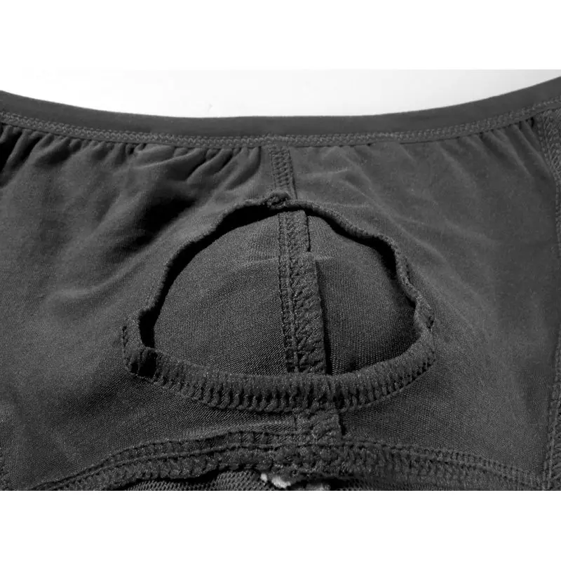 Belly Contracting Underwear Men's High Waist Tight Waistband Fat Men's Fitness Waist Support Shapewear Egg Grab Separation Boxer