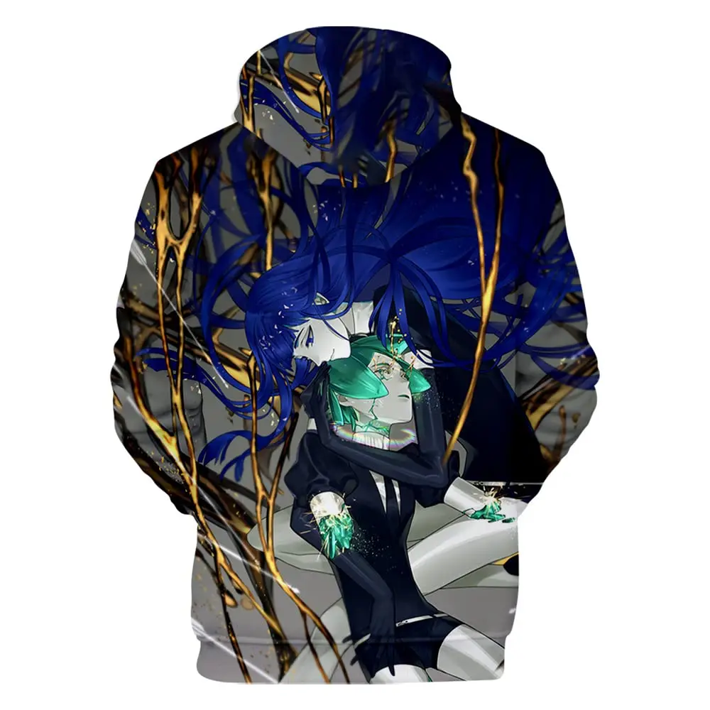 New Arrival Land of The Lustrous Merch Hoodie Anime Fashion Long Sleeve Harajuku Sweatshirt Clothes