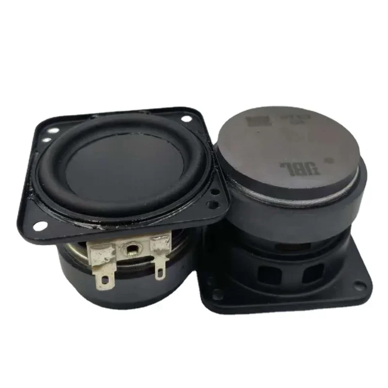 SOTAMIA 2Pcs 2 Inch Audio Sound Speaker 4 Ohm 15W Long-stroke HIFI Fever Speaker High Power Home Theater Music Loudspeaker 4