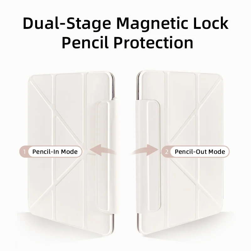 Premium Folio Case with Magnetic Closure and Y-Fold Design