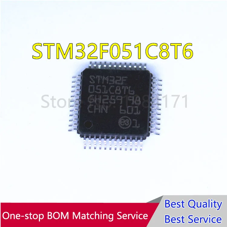 

20 шт. STM32F051C8T6 STM32F051C8 LQFP48 Новинка