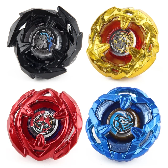 Bey X BX Starter Battle Gyro Toy Evolution Gold Metal Spinning Top with String Launcher Gift  Xmas 3