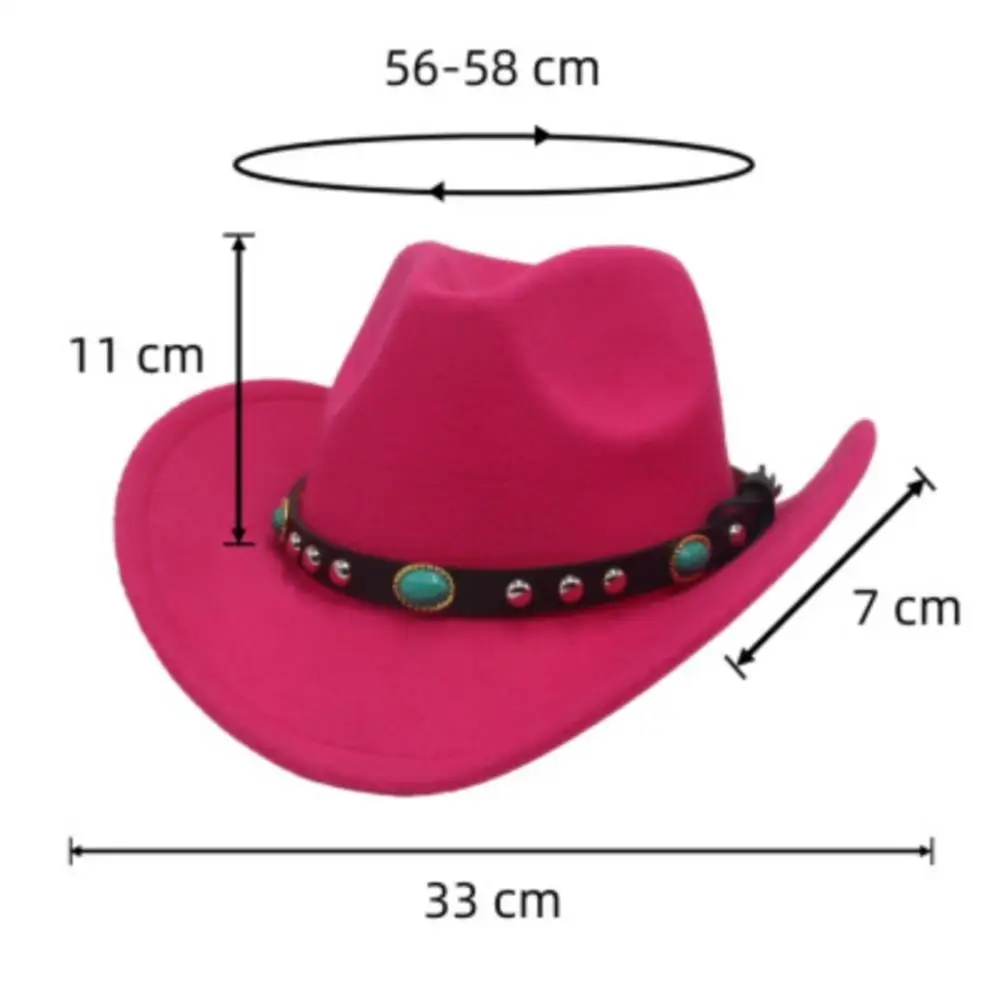 Cowboy hats cowgirl hats Vintage Western Cowboy Hat for Men and Women
