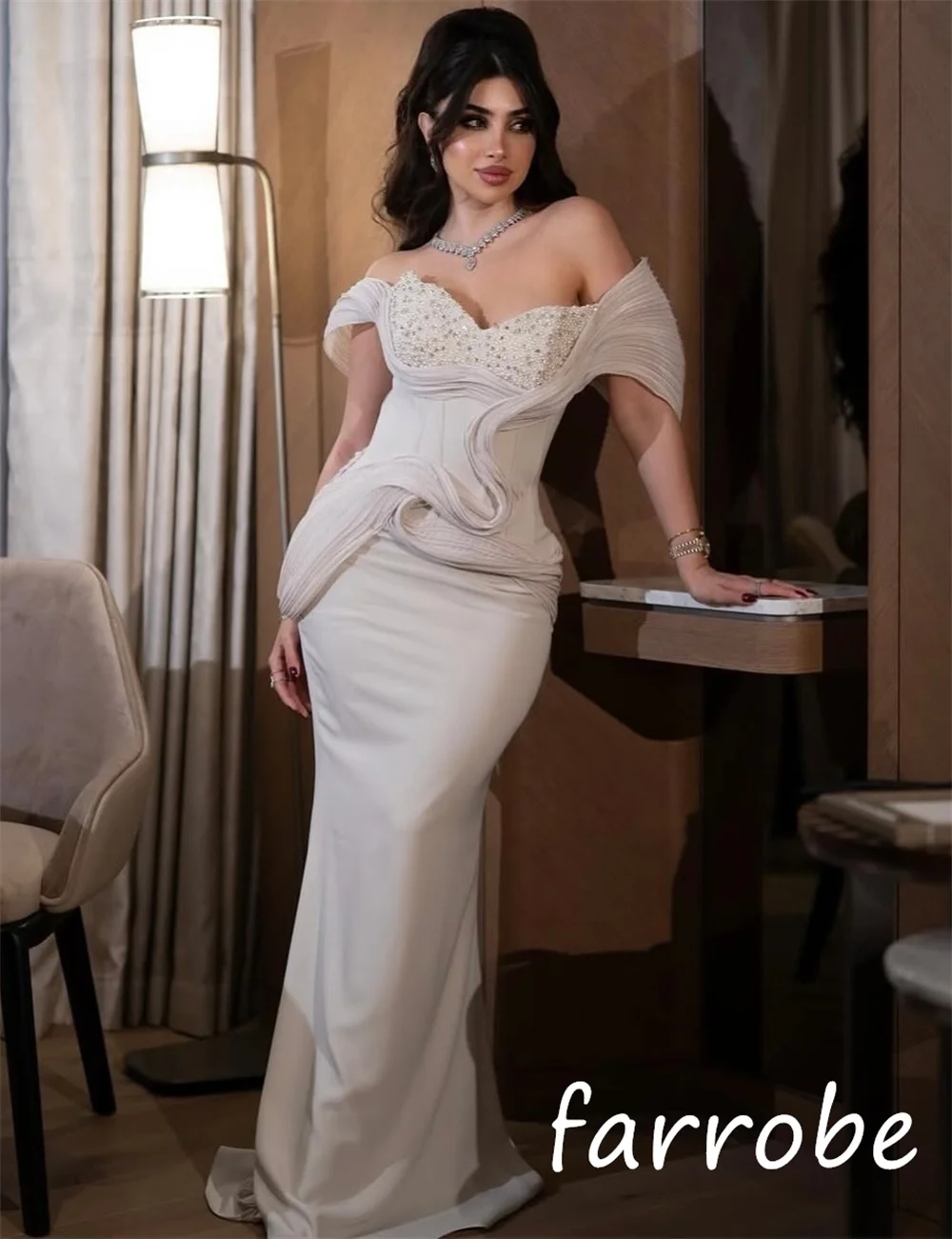 الأحجام المخصصة المتاحة جيرسي مطرزة الطية البوق خا...