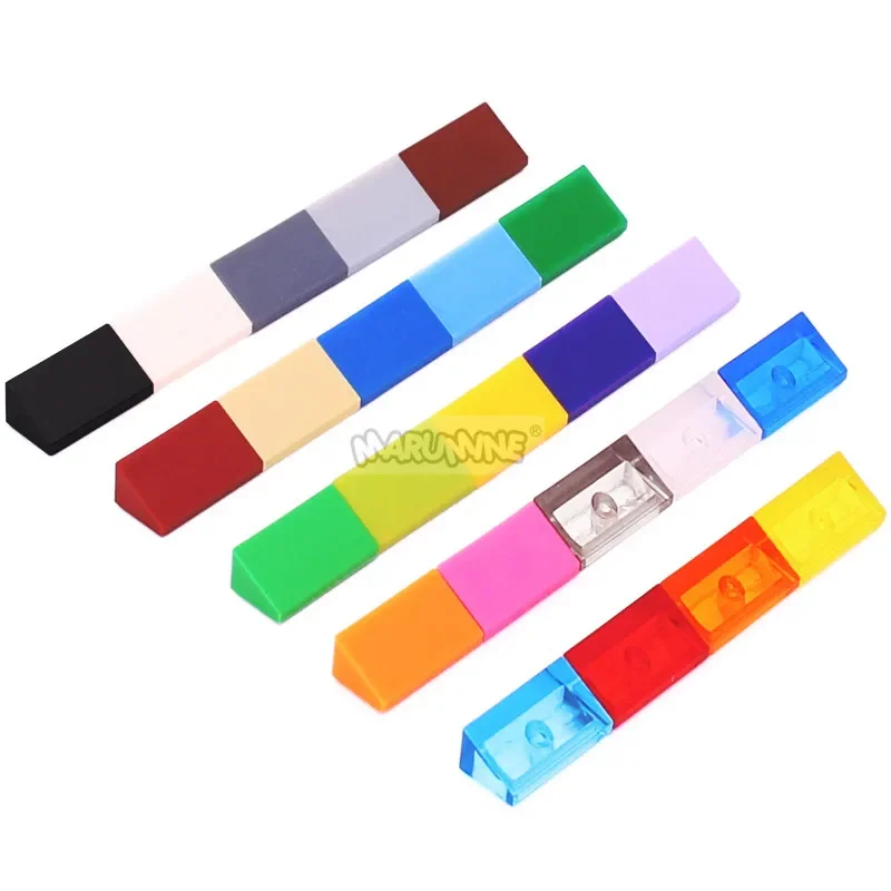 Marumine Building Blocks Slope 30 1x2x2/3 30PCS Ramp Face Bricks Parts Accessories Compatible With 85984 Particles Assembly 2