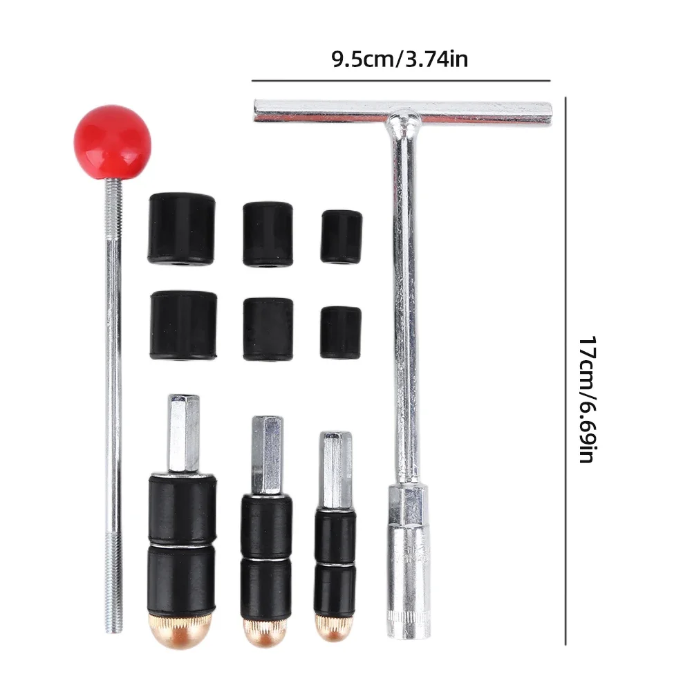 Plumbing Tool Hot-melt Water Stop Pin Kitchen Bathroom Repair Plumbing Tool Hot Melt Stopper Accessories Water Pipe Repair with Rubber Cover