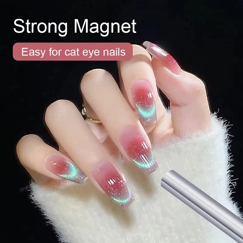 Super Strong Thick Strip Magnet Cat Eyes Magnet Nail Gel Polish 3D Line Strip Effect French Multi-Function Pen Tools magnetic nail art tools cat eye nail tool magnetic nail tools magnetic nail pen