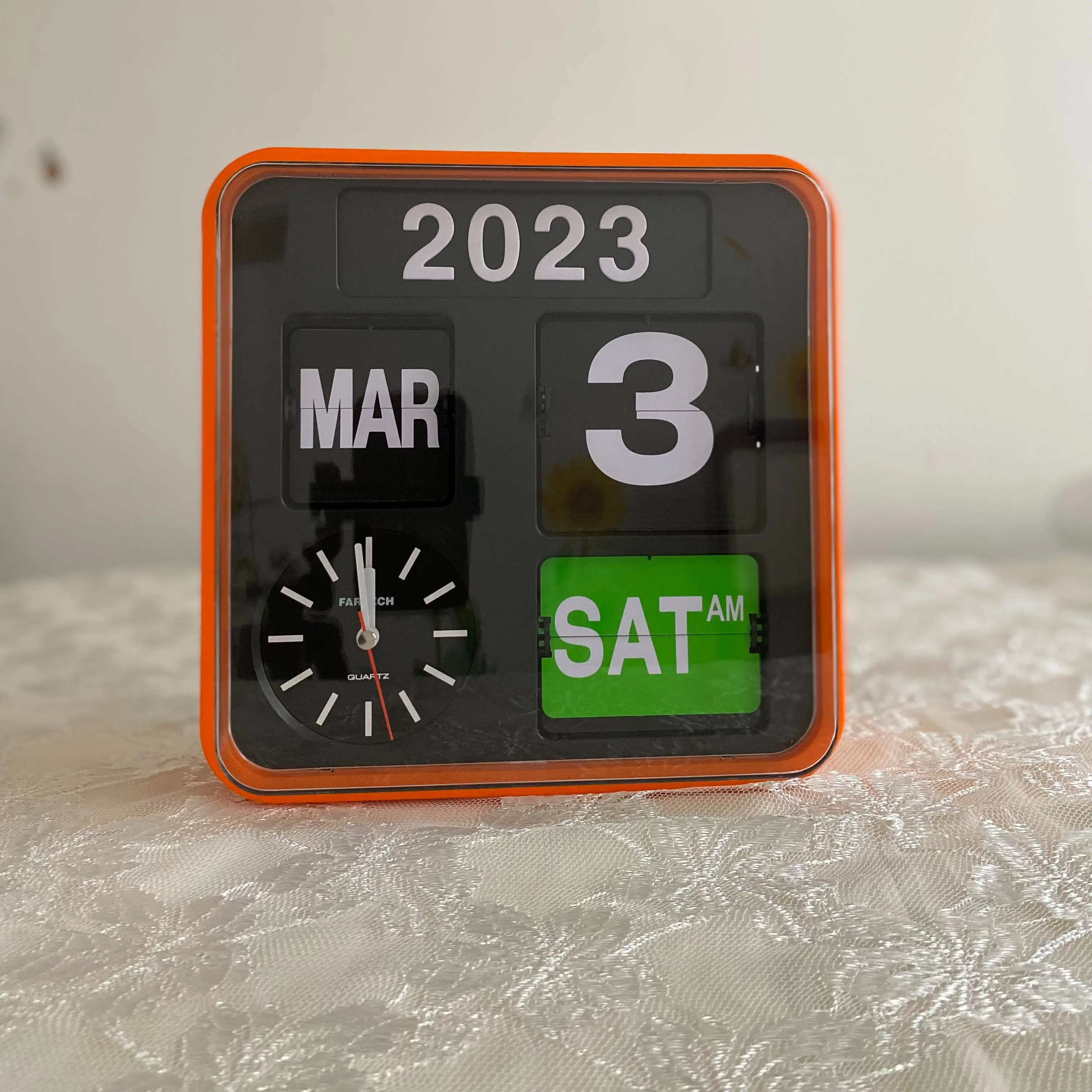 カレンダー・スケジュール Fartech Wall Flip Clock (M) Fartech automatic calendar flip clock retro desktop clock
