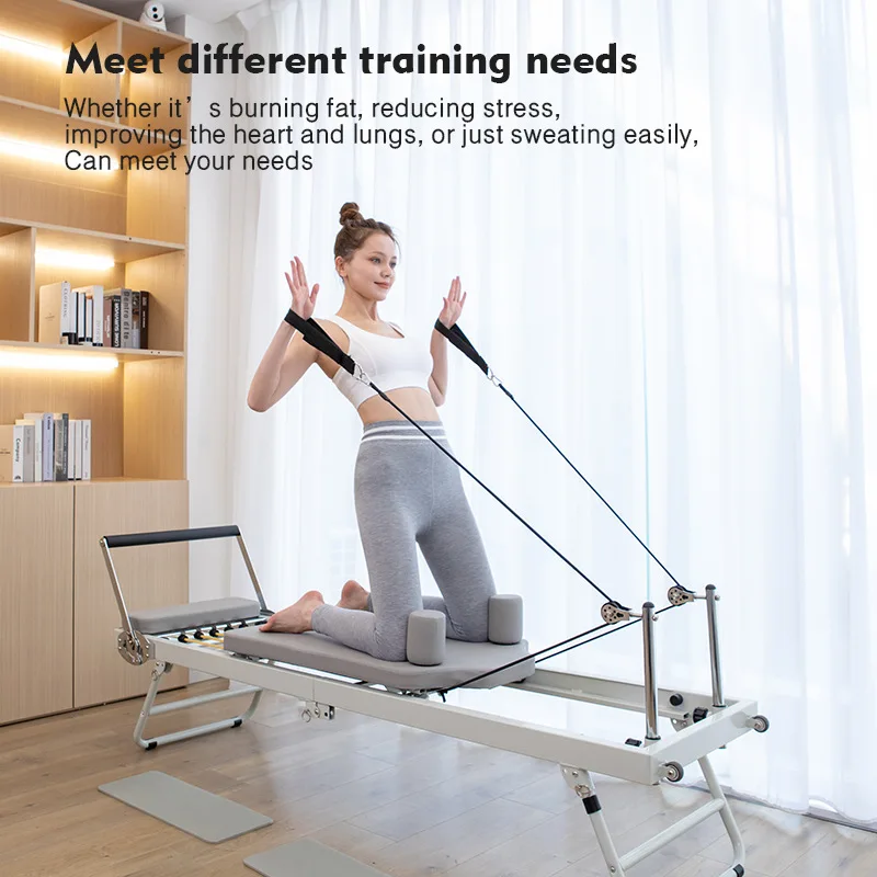 Yoga studio pilates núcleo cama equipamentos de fitness pilates treinamento  cama yoga treinamento de aço inoxidável senhoras