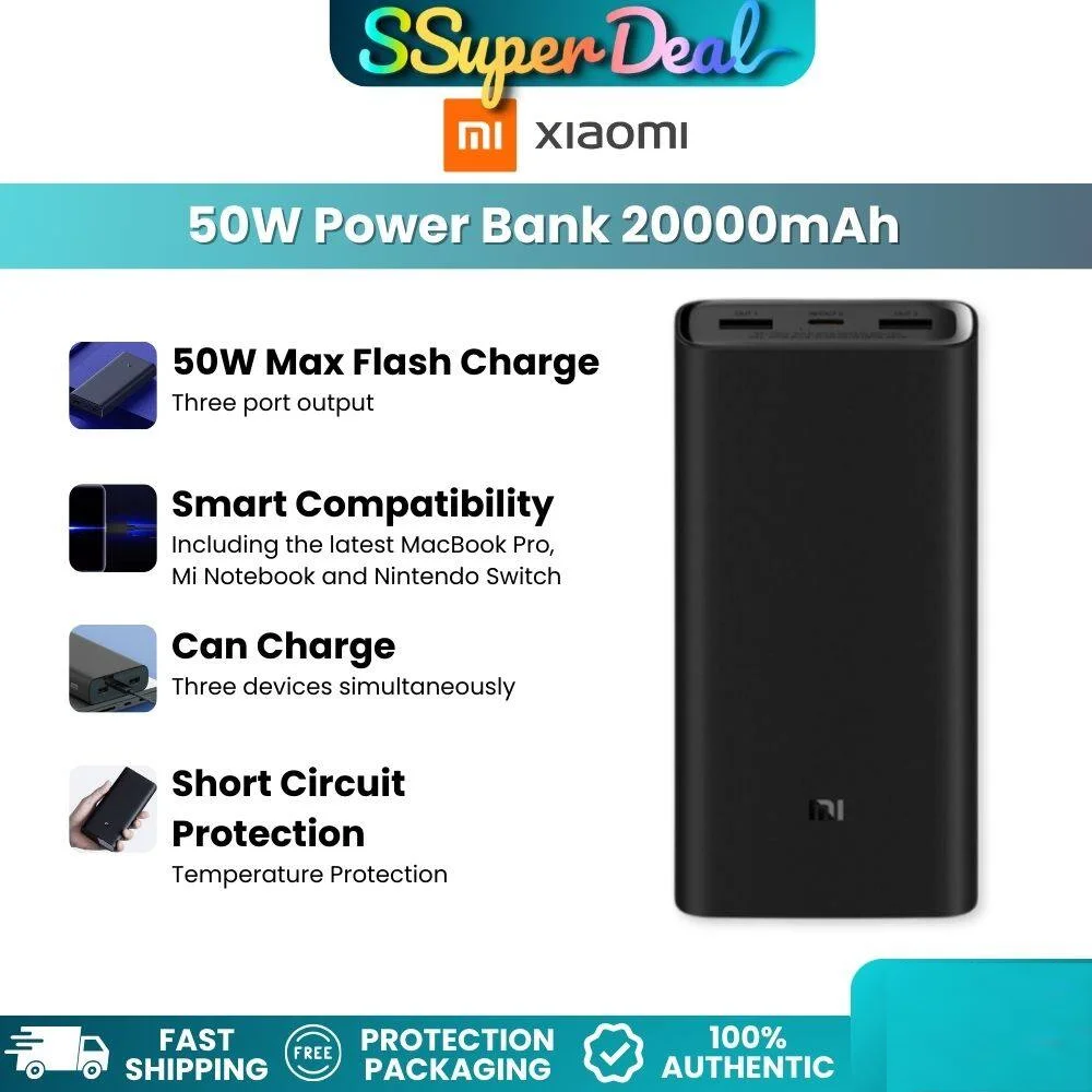 Xiaomi-PowerBank-PB200SZM-de-20000mAh-de-doble-v-a-de-carga-r-pida ...