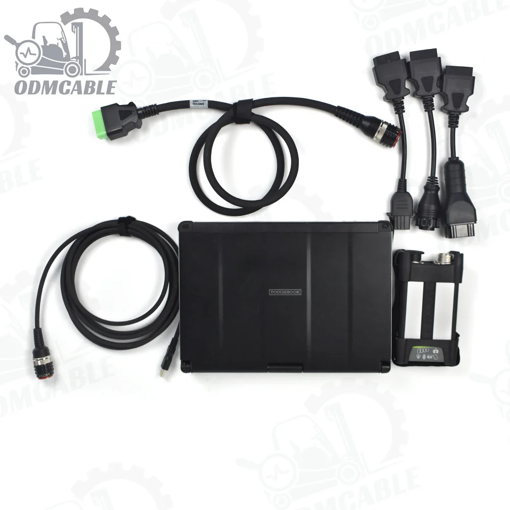 

FOR VOLVO VCADS VOCOM II 88890400 VOCOM 2 TRUCK EXCAVATOR DIAGNOSTIC TOOL WITH CFC2 LAPTOP VOCOM 2.8 PTT TECH TOOL