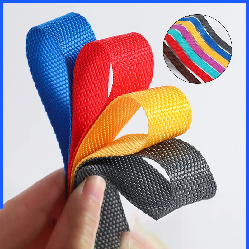 Vibrant 20MM Nylon Webbing Tape - 5M Strap for Crafting & Accessories