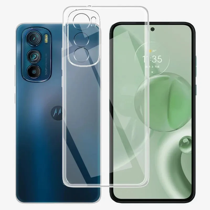Ultra Clear Silicone Soft Back Cover - Thin Bumper Phone Case for Motorola Moto Edge 30
