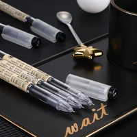 Haile 43Pcs/Lot Gel Pens Refill Set Finance Pen  0.35mm Ultra Fine Signature Writing School Office Japanese Stationery Supplies 4
