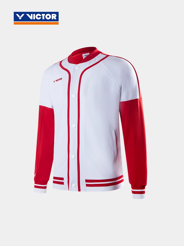 Victor sport Knitted hoodie men women training series fashion Jersey badminton clothing sportswear long sleeve winter