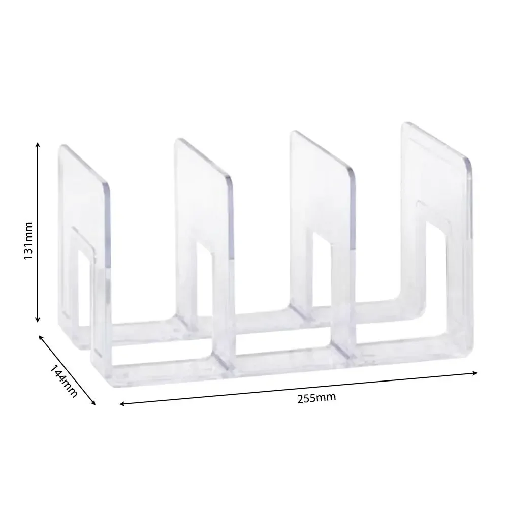 2 Pieces Luxury Bag Storage Rack, Ladies Handbag Display Racks, Wardrobe Divider Transparent Acrylic Purse Bookshelf, Organizer 5