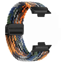 Magnetic Braided Nylon Loop Adjustable Sport Band Strap Replacement Bracelet - Redmi watch 5 (Camouflage - B)