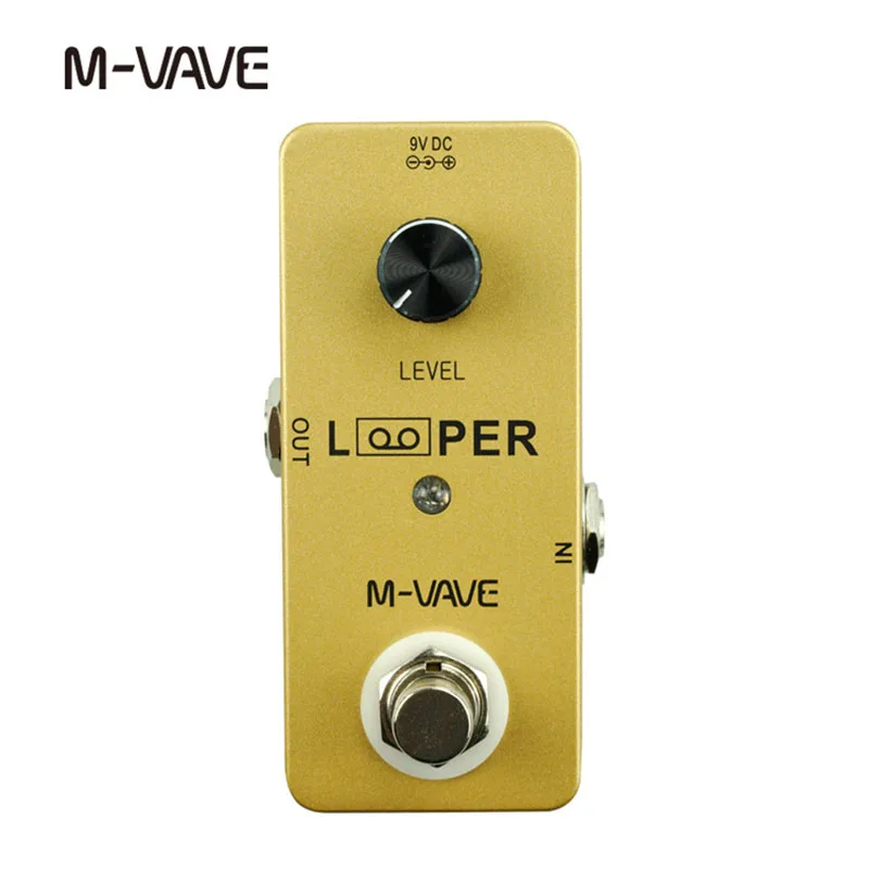 

Guitar Effector Recording Track Overlay Revoke Recovery Led Light Supports Export Audio / Usb Import of Accompaniment LOOPER