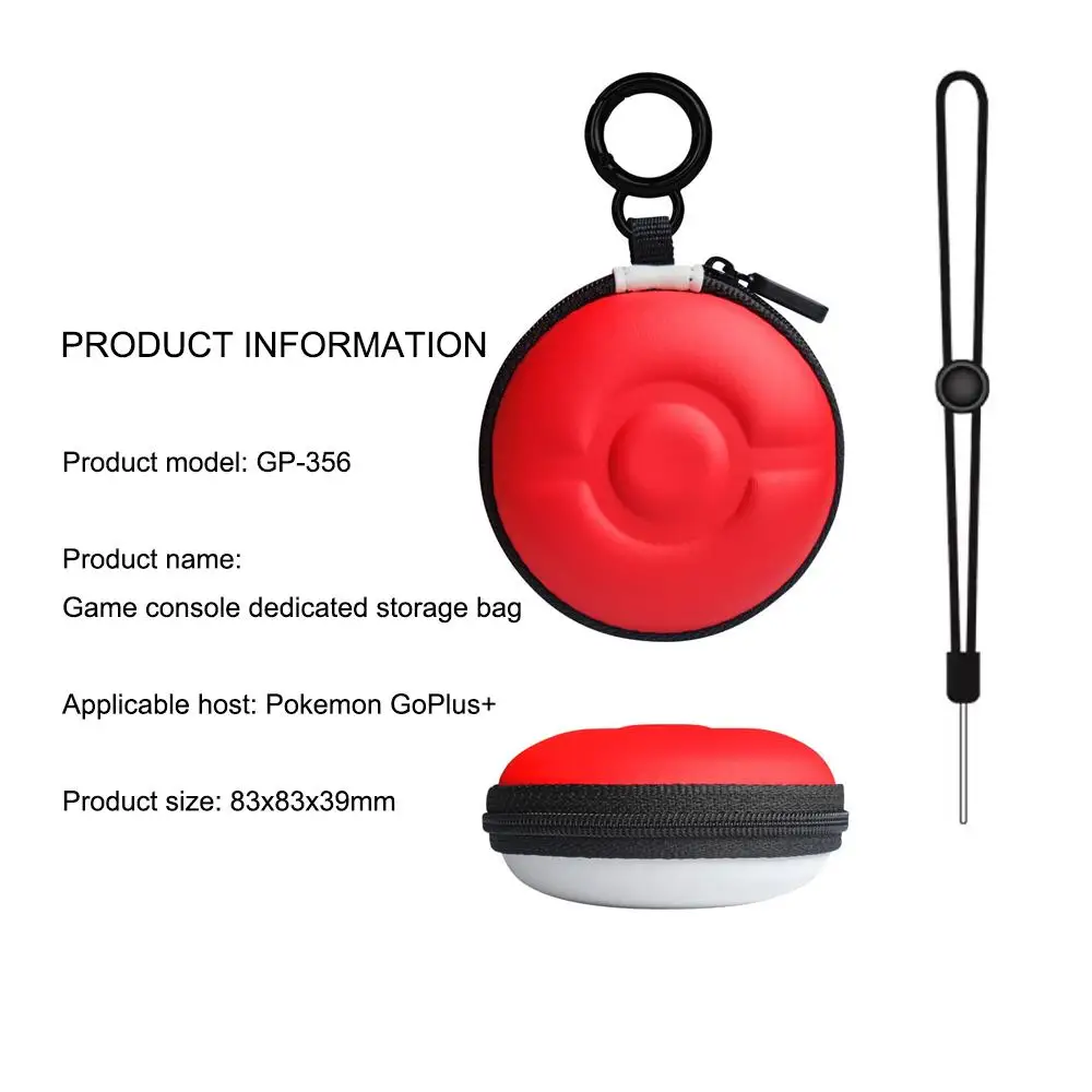 Accessori Da Gioco Per Pokemon Go Plus Storage Bag Organizer Eva Storage Bag Con Corda Anticaduta Per La Protezione Del Regalo Dei Bambini