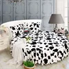 Winter Velvet for Round bed 200cm/220cm Solid Bed skirt Coral fleece Cover Bedspreads for home Round fitted sheet 1